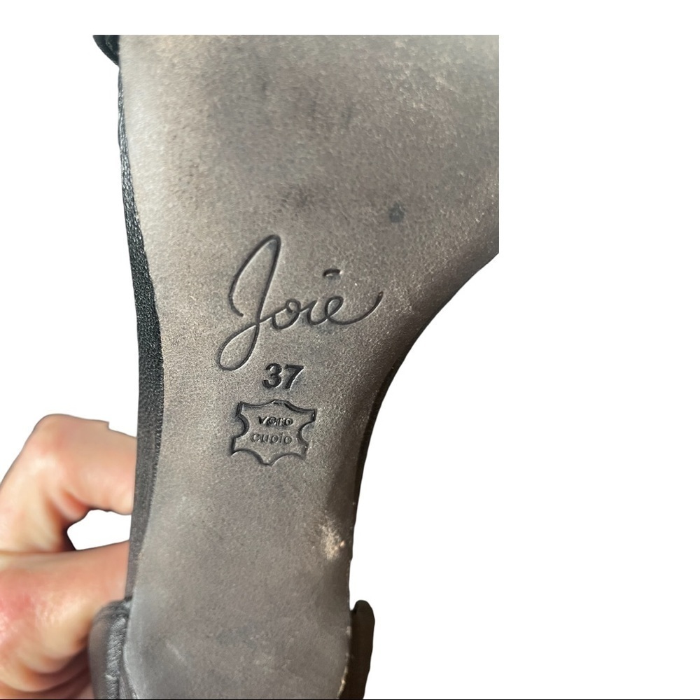 Joie, Elaine, black sandal heel, EUC - Picture 11 of 12